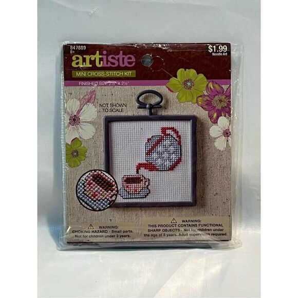 Set of Four Cross Stitching Patterns - Picture 4 of 5